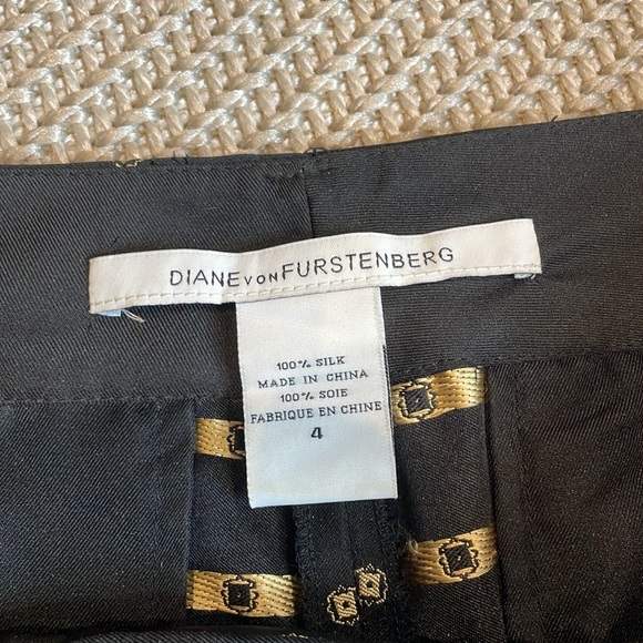 Diane Von Furstenberg Silk Trusers - Picture 3 of 4